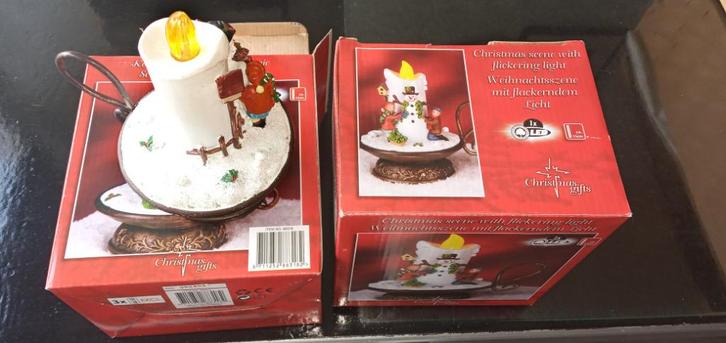 Kerstlichtjes. Op solar of met (waxine)theelicht., Diversen, Kerst, Zo goed als nieuw, Ophalen
