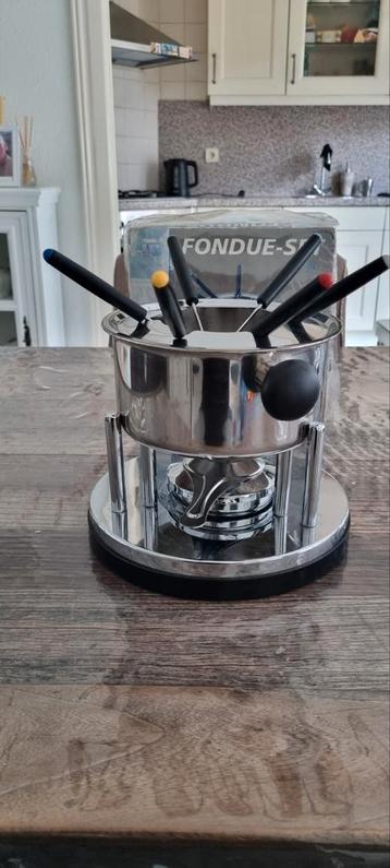 RVS Fonduestel M&K by Eloy - Weinig Gebruikt! beschikbaar voor biedingen