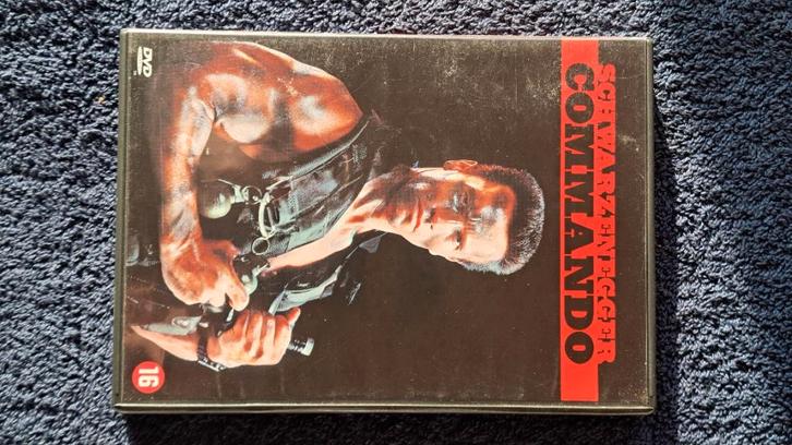 Commando "Arnold Schwarzenegger", Cd's en Dvd's, Dvd's | Actie, Zo goed als nieuw, Vanaf 16 jaar, Ophalen of Verzenden