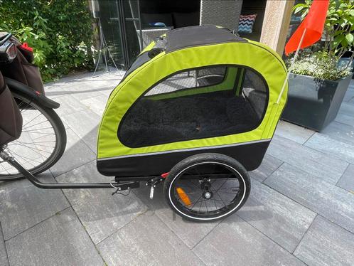 Fietskar voor de hond, Fietsen en Brommers, Fietsaccessoires | Aanhangers en Karren, Zo goed als nieuw, Hondenkar, 20 tot 40 kg