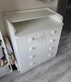 Witte commode met uitklapbare verschoonplek– in goede staat, Ophalen, Gebruikt, 50 tot 70 cm, 100 cm of meer
