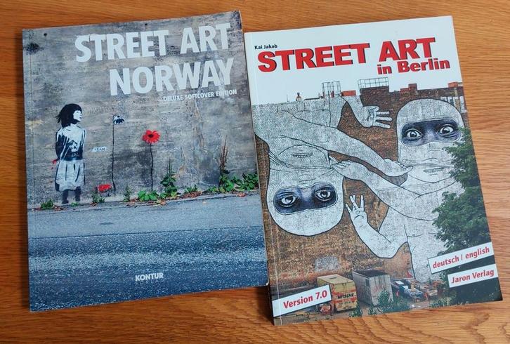 Street art Norway & Street art in Berlin, Boeken, Kunst en Cultuur | Beeldend, Zo goed als nieuw, Ophalen of Verzenden