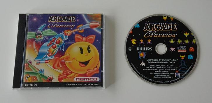 Arcade Classics compleet voor Philips CD-i, Spelcomputers en Games, Games | Overige, Zo goed als nieuw, 1 speler, Vanaf 3 jaar