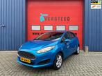 Ford Fiesta 1.0 Style 1e eig|Dealer onderhouden, Stof, Gebruikt, 525 kg, Blauw