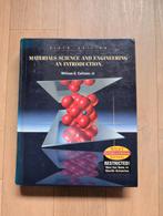 Material science and engineering an introduction, Boeken, Ophalen of Verzenden, Gelezen, Accountancy en Administratie, William D. Callister, Jr