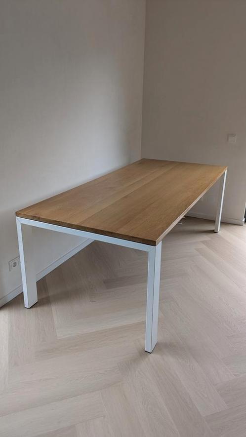 Moderne eettafel, Huis en Inrichting, Tafels | Eettafels, Zo goed als nieuw, 50 tot 100 cm, Vijf personen of meer, Rechthoekig