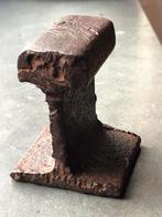 Stukje van een mini spoorrails - ijzeren railprofiel, Ophalen of Verzenden