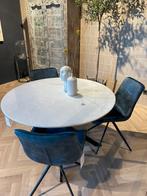 Marmeren eettafels €535,- inclusief gratis levering!, Rond, Nieuw, Ophalen of Verzenden, Vijf personen of meer