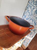 Oranje/gevlamd pan of wasteil, Ophalen of Verzenden