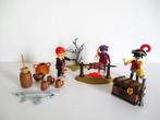playmobil piraten kamp 3794 vintage, Ophalen of Verzenden, Gebruikt, Complete set