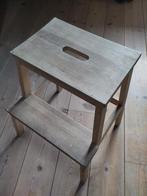 Ikea krukje opstapje, Huis en Inrichting, Krukjes, Ophalen, Gebruikt, Hout