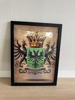Groningen Stadswapen Poster 30 x 40 cm in lijst, Rechthoekig Staand, Met lijst, Nieuw, Ophalen of Verzenden