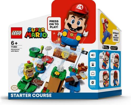 Lego Super Mario - Mario start set 71360, Kinderen en Baby's, Speelgoed | Duplo en Lego, Zo goed als nieuw, Lego, Complete set