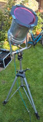 Theaterlamp op statief, Huis en Inrichting, Lampen | Vloerlampen, Ophalen, Gebruikt