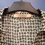 Retro & Icone maxi jurk creme / grijs patroontje mt S 47956, ., Retro & Icone, Ophalen of Verzenden, Zo goed als nieuw