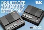 INTERCOM; DRAADLOOS EN TWEE KANAALS., Ophalen of Verzenden