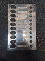 Vetus schakelpaneel met zekeringhouders, Ophalen of Verzenden, Gebruikt, Elektra en Verlichting, Zeilboot of Motorboot