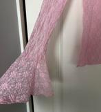 Ambika , licht roze kanten top , wijde mouwtjes , 36/38, Ophalen of Verzenden, Zo goed als nieuw, Lange mouw, Roze
