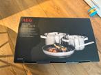 AEG pannenset A3SS nieuw in doos, driedelig, Huis en Inrichting, Keuken | Potten en Pannen, Ophalen, Inductieplaat, Pannenset