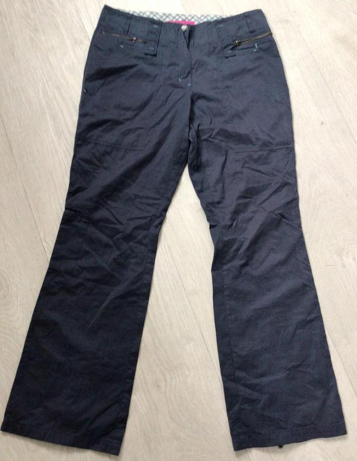 Donker blauwe broek maat S van O bleu, Kleding | Dames, Broeken en Pantalons, Gedragen, Maat 36 (S), Blauw, Lang, Ophalen of Verzenden