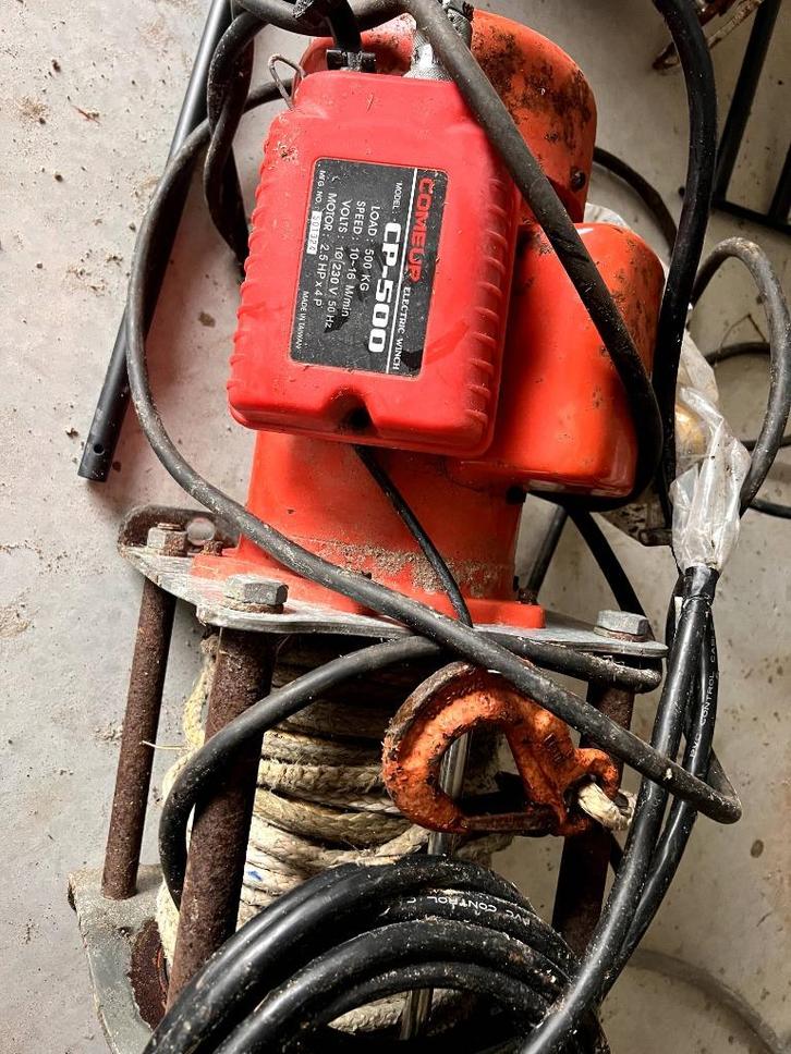 Diverse tuinmachines een elektrische lier, Zakelijke goederen, Machines en Bouw | Keten en Containers, Ophalen