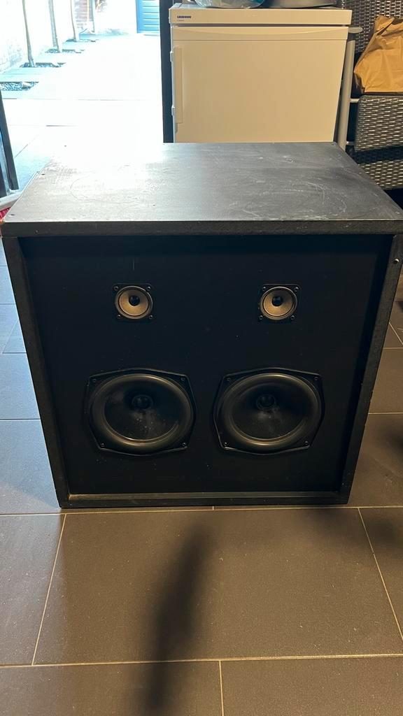 Zelfbouw Speaker (passief) - 200W, Audio, Tv en Foto, Luidsprekers, Gebruikt, Front, Rear of Stereo speakers, 120 watt of meer
