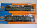 Roco 44233A/44235A - Rijtuigen van de DB uit Ep IV, Hobby en Vrije tijd, Modeltreinen | H0, Gelijkstroom, Wagon, Ophalen of Verzenden
