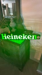 Heineken lichtreclame lamp mancave, Verzamelen, Biermerken, Gebruikt, Ophalen of Verzenden