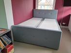 Boxspring 2-persoons 160x220 met opbergruimte, Huis en Inrichting, Ophalen, Tweepersoons, Zo goed als nieuw, 160 cm