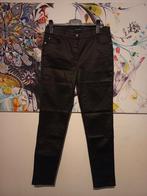 Nette zwarte coated broek van Gafair jeans maat 40, Maat 38/40 (M), Zwart, Ophalen of Verzenden, Zo goed als nieuw