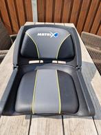Matrix Swivel Seat visstoel voor op viskist, Watersport en Boten, Ophalen of Verzenden, Zo goed als nieuw, Overige typen