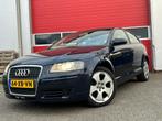 Audi A3 1.8 Tfsi 118KW S-tronic 2007 Blauw (VOL IN DE OPTIE), 65 €/maand, Zwart, 4 cilinders, 700 kg