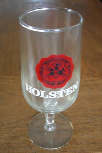 HOLSTEN Bierglas op voet. Afmeting Ø 6,5x16,5 cm. beschikbaar voor biedingen