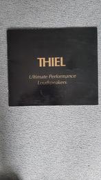 Vintage catalogus uit 1999 van Thiel speakers, Audio, Tv en Foto, Luidsprekers, Overige merken, Ophalen of Verzenden, Zo goed als nieuw