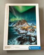 Clementoni Puzzel - Lofoten Noorwegen - 1000 stukjes, Ophalen of Verzenden, 500 t/m 1500 stukjes, Zo goed als nieuw, Legpuzzel