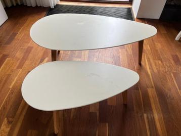 Set van twee hippe salontafels 
