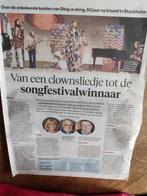Teach-In - Ding a dong 50 jaar na Eurovisie Songfestival, Ophalen of Verzenden, 1980 tot heden, Buitenland, Knipsel(s)