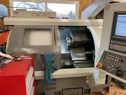 CNC-draaibank Top Turn S15, Doe-het-zelf en Verbouw, Draaibanken, Metaaldraaibank, Ophalen of Verzenden