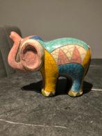 Vintage Zuid-Afrikaanse Raku Olifant, Ophalen of Verzenden