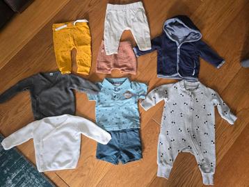 Kledingpakket Maat 56 jongen H&M, Dirkje, Zeeman, Noppies beschikbaar voor biedingen