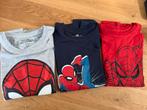 3stuks longsleeve spiderman maat 134, Ophalen of Verzenden, Zo goed als nieuw, Jongen, Shirt of Longsleeve