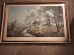 Brabants landschap pastel Gerard Cox jr., Antiek en Kunst, Ophalen of Verzenden