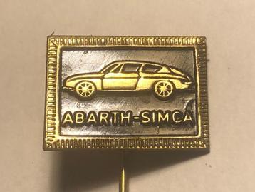 Metalen ARBARTH SIMCA AUTOMODEL Speld (Zwart/Messingkleur). beschikbaar voor biedingen
