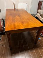 Houten Tafel, Ophalen, Gebruikt, 100 tot 150 cm, Eikenhout