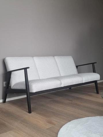 IKEA Ekenäs 3-zitsbank, crème/grijs, Scandinavisch/japandi  beschikbaar voor biedingen