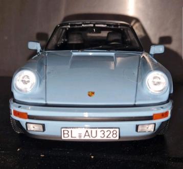 Porsche 911 Turbo 1978 Light Blue 1:18 - 100pcs beschikbaar voor biedingen