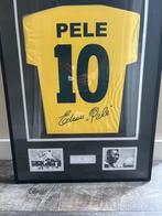 Gesigneerd voetbalshirt van Pelé., Ophalen, Zo goed als nieuw, Hout, Minder dan 50 cm