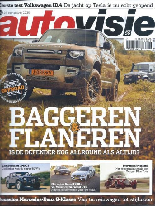 Autovisie 20 2020 : LandRover - VW Passat Variant GTE - Jeep, Boeken, Auto's | Folders en Tijdschriften, Gelezen, Algemeen, Ophalen of Verzenden