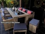 ACTIE!!Tuinset Stone van steigerhout. Tuintafel met stoelen!, Tuinset, Ophalen of Verzenden, Bank, Zo goed als nieuw