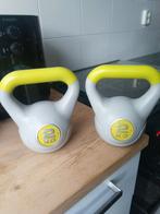2x Kettlebell van 2Kg per stuk, Ophalen, Zo goed als nieuw, Benen, Kettlebell